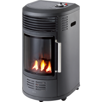 Stufa a gas GH 8034 senza regolatore nero