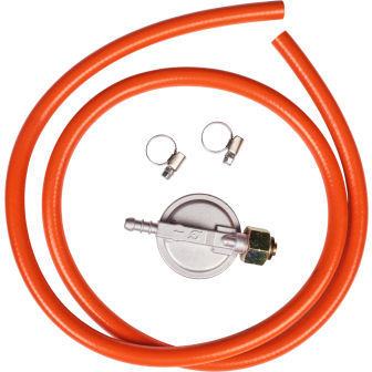Regolatore 28-30mbar 1,4m tubo &  2x morsetto