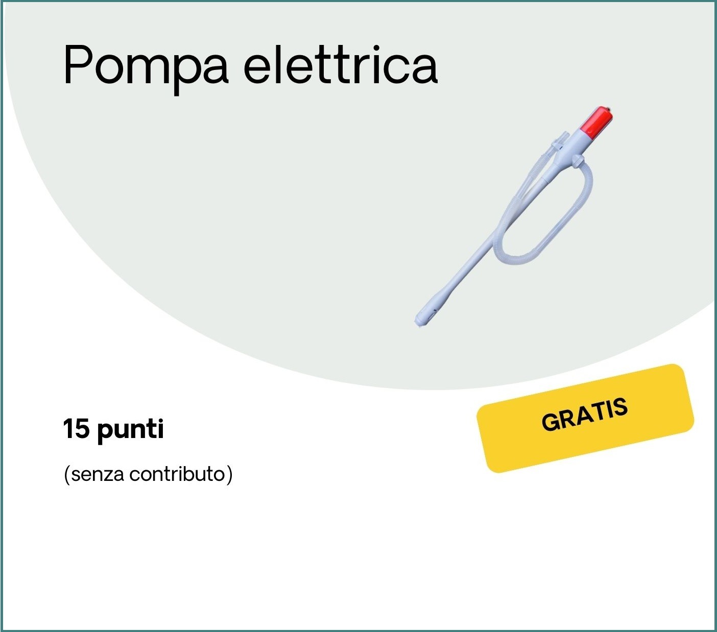 Pompa elettrica Qlima gratis con 15 punti